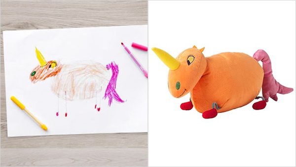 ikea soft toy drawing