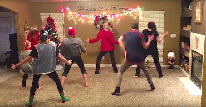 Instead Of Sending Christmas Cards, This Family Films Awesome Dance ...