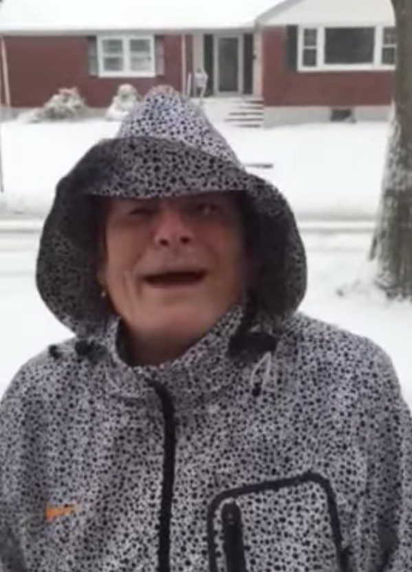 Download Woman Attempts To Make A Snow Angel With Hilarious Results