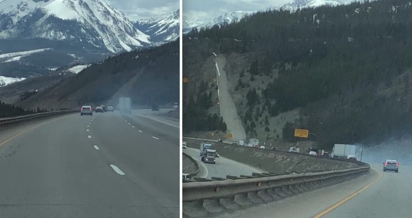 Semi Loses Control On Mountain Highway, Hits Runaway Truck Ramp In Nick ...